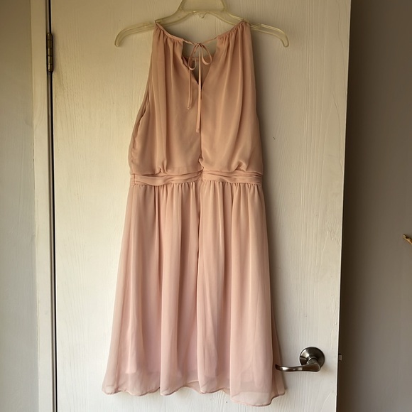 Adrianna Papell blush bridesmaid dress - size 8 - Picture 3 of 3